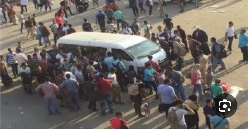 خط « شبين القناطر – كلية الزراعة » معاناة يومية