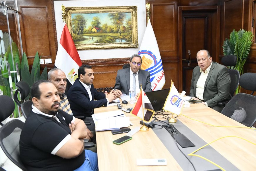 عبر الفيديو كونفرانس.. محافظ قنا يتابع ملف إزالة التعديات وتقنين أراضي أملاك الدولة