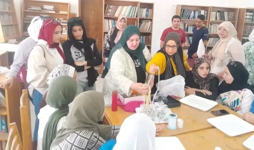 فعالية تدريبية لتنمية المهارات الفنية لطلاب جامعة القناة 