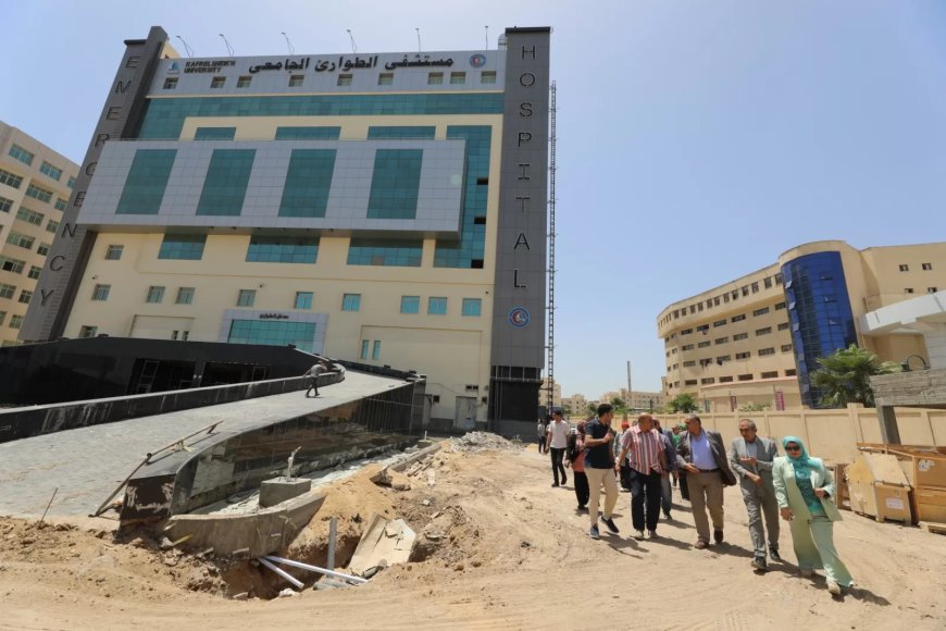 مدينة طبية عملاقة ترى النور بجامعة كفر الشيخ: سباق مع الزمن لإنجاز صرح علاجي وتعليمي يخدم الدلتا