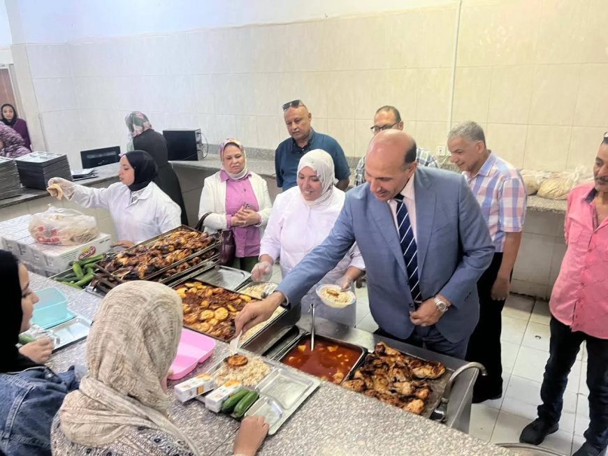 ضمن جولاته الميدانية لتطوير المدن الجامعية.. نائب رئيس جامعة الزقازيق يتابع أحوال المدينة ويوجه بتحسين الخدمات العلاجية والغذائية