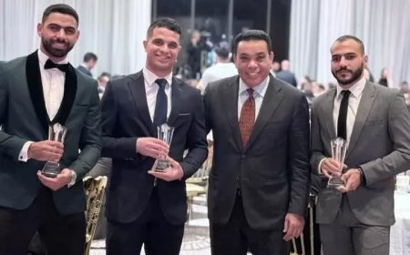 الثلاثي الذهبي للكاراتيه ينتزع جائزة جراند وينر من الاتحاد الدولي