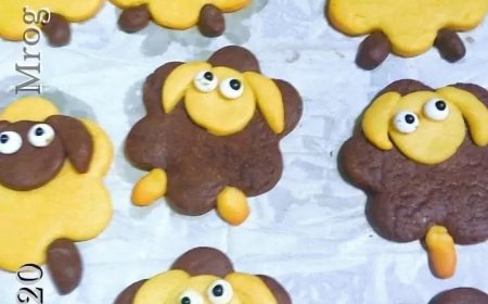 بسكويت خروف العيد للأطفال