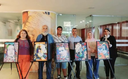 بمناسبة اليوم العالمي للموسيقي | التشكيلي”بينيامين” يعرض زمن الأبيض والأسود.. بالألوان