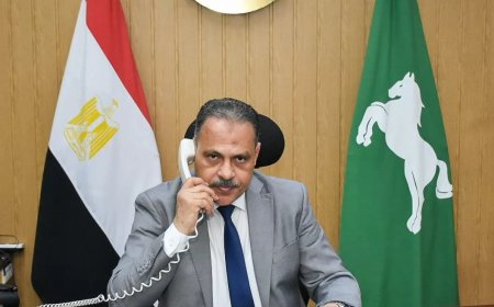 محافظ الشرقية يُهنئ أوائل الشهادة الإعدادية لتفوقهم الدراسي وتشجيعاً لهم