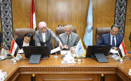 بروتوكول تعاون بين كل من  قومي البحوث وجامعة النيل وجمعية المستثمرين بمدينة 6 أكتوبر لإطلاق برنامج “التكامل الابتكاري” لدعم الصناعة المصرية