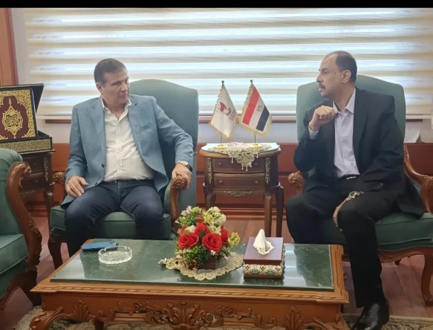 وزير الزراعة يبحث مع محافظ سوهاج سبل تعزيز التنمية خ ودعم المزارعين بالمحافظة