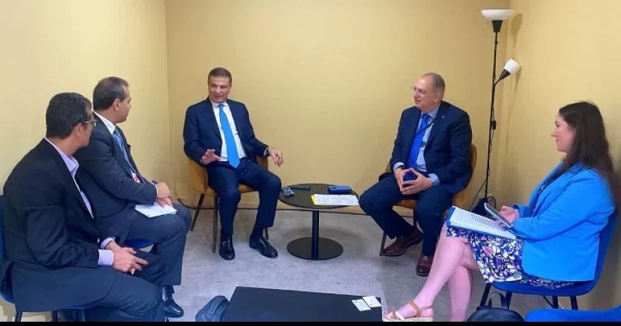 وزير الزراعة المصري يلتقي مفوض الاتحاد الأوروبي للثروة السمكية على هامش المؤتمر الأممي في فرنسا