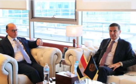 وزير الزراعة ورئيس هيئة الرقابة المالية يبحثان تسريع تنفيذ خطط عمل صندوق التكافل الزراعي