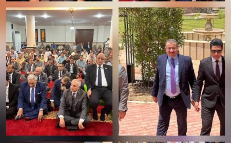افتتاح مسجد نادي القضاة بمدينة سوهاج الجديدة بتكلفة 8 ملايين جنيه بحضور نائب المحافظ وكوكبة من القضاة