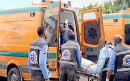 مصرع شخصين وإصابة 7 آخرين فى تصادم سيارتين على الطريق الزراعي بـ قنا