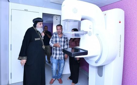 قافلة طبية متنقلة بالكنيسة الكاتدرائية بالعباسية ضمن مبادرة رئيس الجمهورية لدعم صحة المرأة