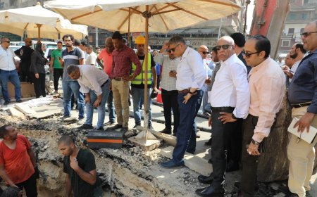 محافظة الجيزة تعلن عودة التيار الكهربائي والمياه للمناطق المتأثرة تدريجيًا.. بعد إصلاح العطل الطاريء بساقية مكي