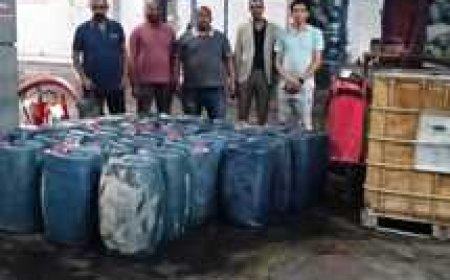 قبل تهريبها.. ضبط 1.5 مليون لتر مواد بترولية في أسوان