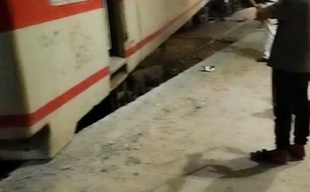 عاجل| خروج قطار عن القضبان بالغربية دون وقوع إصابات