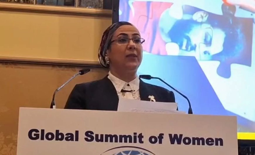 المستشارة أمل عمار تلقى كلمة مصر خلال فعاليات الجلسة الوزارية الثالثة للقمة العالمية للمرأة 2025  فى ألمانيا