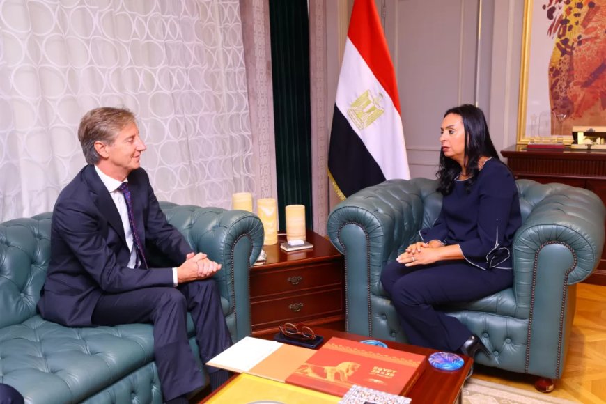 مايا مرسي تبحث مع بعثة البرنامج الإنمائي مجالات التعاون المشترك وتثمن جهود فراكاسيتى