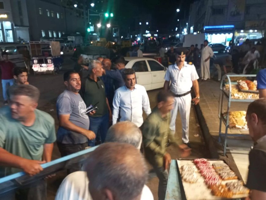 مدينة مطروح يقود حملة مكبرة لرفع الاشغالات لعودة الانضباط للشارع
