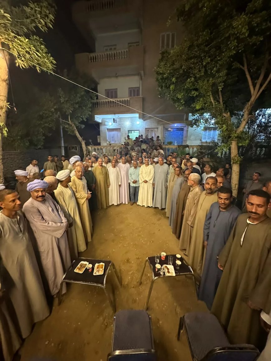 العويضي يقود مؤتمرًا حاشدًا لدعم الدولة والقائمة الوطنية بقنا