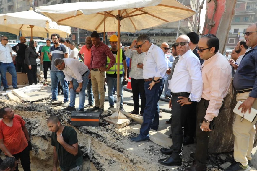 محافظة الجيزة تعلن عودة التيار الكهربائي والمياه للمناطق المتأثرة تدريجيًا.. بعد إصلاح العطل الطاريء بساقية مكي