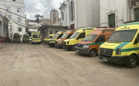 مصرع سيدة وإصابة 3 أشخاص في تصادم سيارتين بالطريق الصحراوي بأسوان