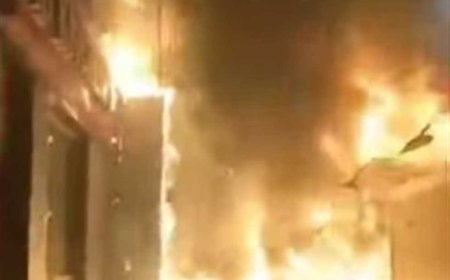 7 سيارات إطفاء للسيطرة على حريق باكيات الباعة بشبرا الخيمة في القليوبية