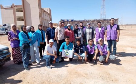 شركة مياه مطروح تقدم خدماتها المتنوعة ضمن قافلة “مطروح الخير