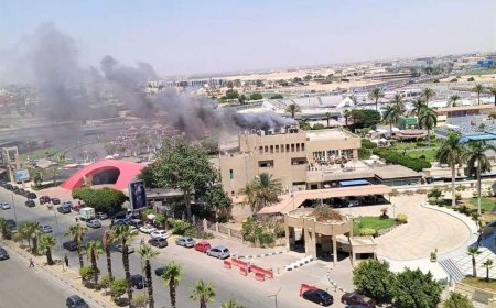 حريق في المبنى الإداري بالنادي الأهلي فرع مدينة نصر