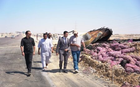 وزيرة التضامن الاجتماعي تقرر إعانات عاجلة لضحايا حادث الضبعة