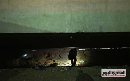 «الثقب الأسود» تحت كوبرى المنصورية.. الفتحات الخرسانية تتحول لوكر للخارجين عن القانون (معايشة)