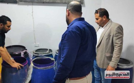 ضبط نصف طن مخللات غير صالحة للاستهلاك الآدمي بكفرالشيخ