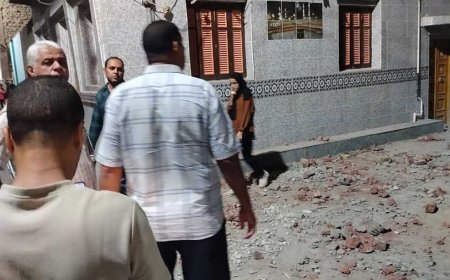 مصرع طفل وإصابة 2 آخرين في انهيار حائط بسوهاج