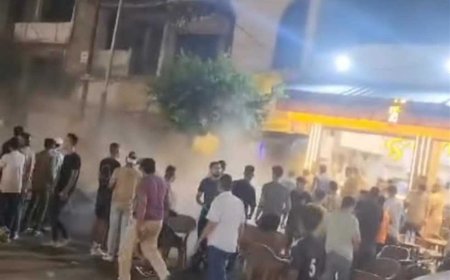 انهيار جزئي لعقار قديم في العجمي غرب الإسكندرية (صور)