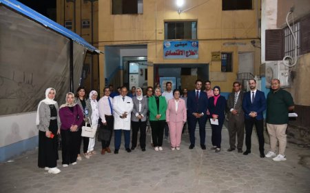 نائب وزير الصحة تفقدت مستشفى سوهاج العام لاطلاق الخطة الاستراتيجية الوطنية للسكان والتنمية في سوهاج