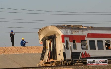 مندوب السلامة بـ«السكة الحديد»: «كسر في مسامير البوجي وراء انقلاب قطار مطروح» (فيديو)