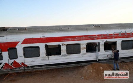 مقاعد ممزقة وزجاج متناثر ودماء على الجدران.. «المصرى اليوم» داخل قطار مطروح (معايشة)