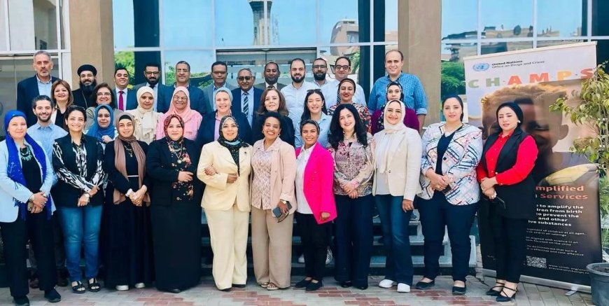 ورشة عمل وطنية لتعزيز أنظمة الوقاية من المخدرات في مصر ضمن مبادرة CHAMPS العالمية