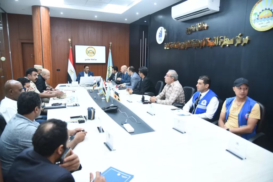 إنتظام سير العملية الانتخابية دون أى معوقات  فى اليوم بمطروح
