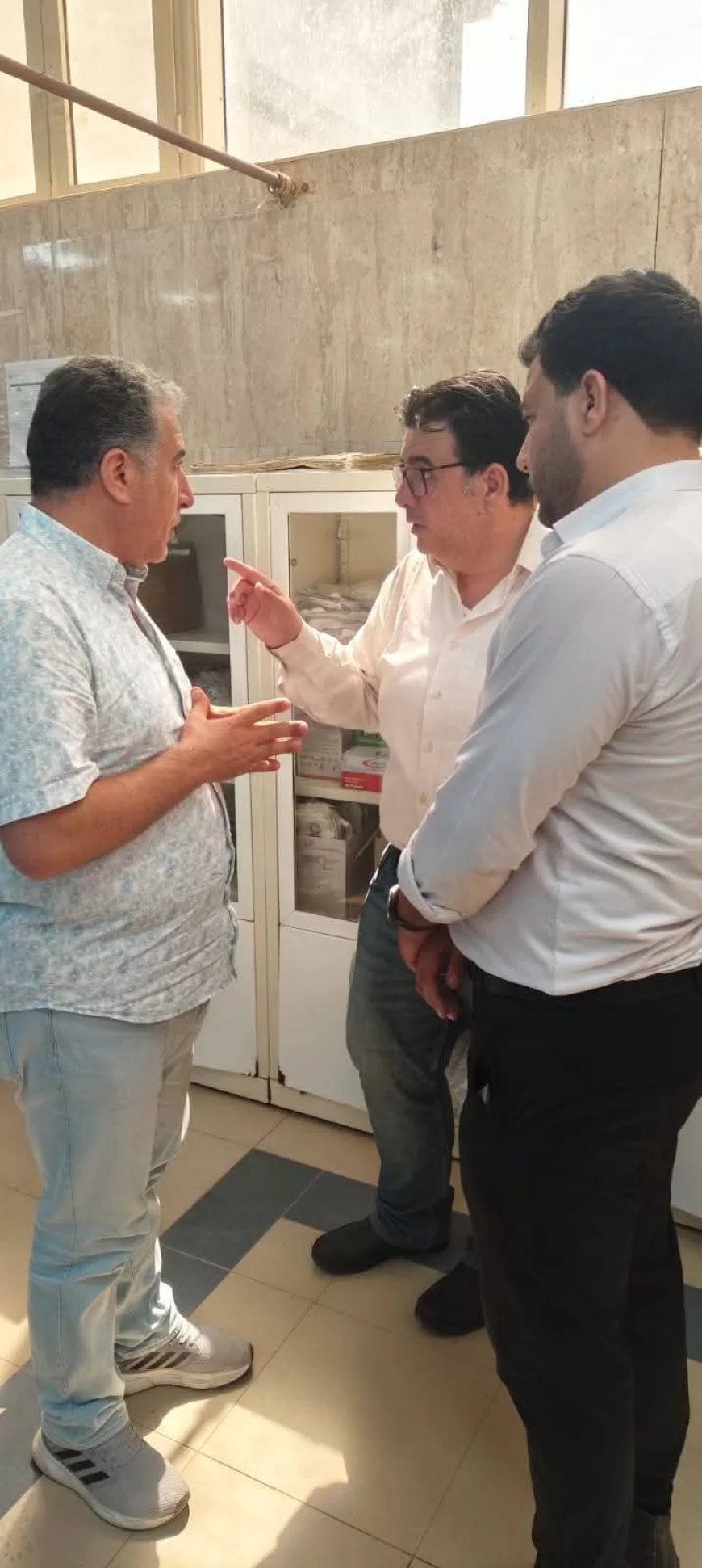 استمرارا لجولات وكيل وزارة الصحة بمطروح زيارة ليلية لمستشفي الضبعة