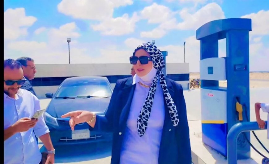 في سابقة جديدة من نوعها ضبط أحد الاشخاص بقرية 27 بقري البنجر يدير  محطة وهمية لتموين السيارات 