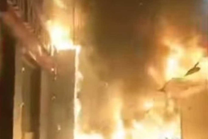 7 سيارات إطفاء للسيطرة على حريق باكيات الباعة بشبرا الخيمة في القليوبية