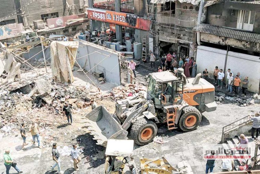 النيابة تنتدب المعمل الجنائى.. و«الحى»: كل الأكشاك غير مرخصة ويفترشون الأرصفة مقابل رسوم إشغال