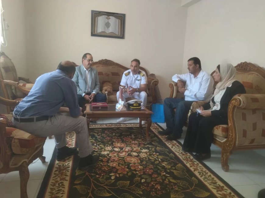 ملحق الدفاع بسفارة اليونان يزور مدينة العلمين