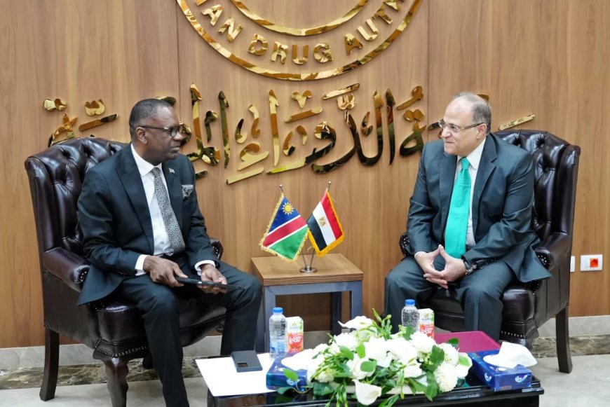  رئيس هيئة الدواء يبحث سبل دعم التواجد المصري في أسواق شرق إفريقيا