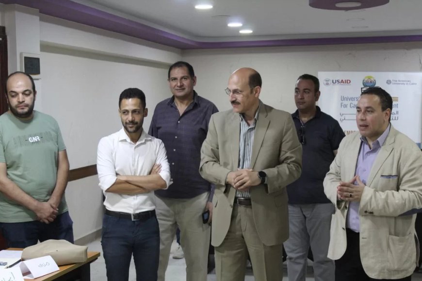 إطلاق مبادرة “كن مستعدًا” لتأهيل الطلاب بجامعة السادات.. و”معاوية” :حريصون على إعداد جيل قادر على المنافسة و الابتكار.. و خريج على مستوى عالٍ من الكفاءة و الجاهزية لسوق العمل 