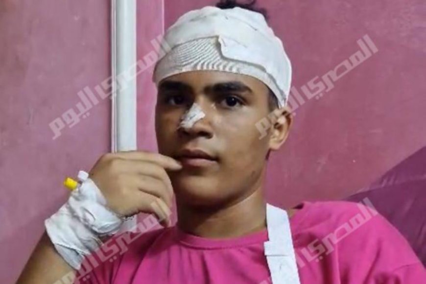 «صباع مقطوع و50 غرزة».. «دقيقة محمول» وراء مأساة «طالب بهتيم» (قصة كاملة)