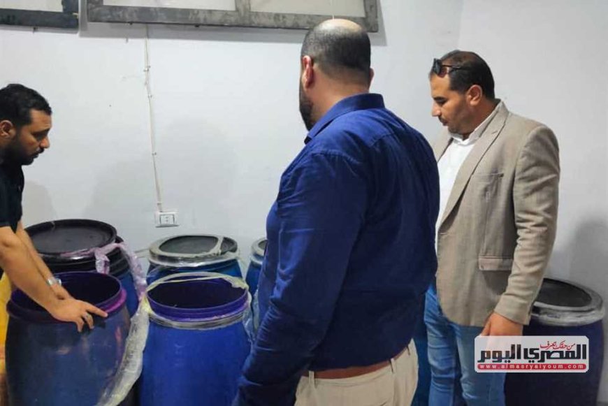 ضبط نصف طن مخللات غير صالحة للاستهلاك الآدمي بكفرالشيخ