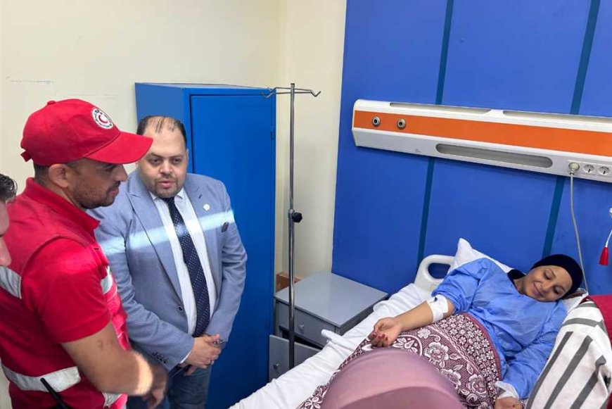 فاجعة الغرق الجماعي بشاطئ أبوتلات.. وفد الهلال الأحمر يزور مصابات الحادث بالإسكندرية