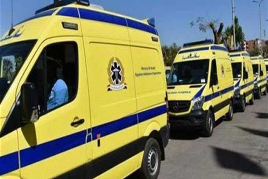 مصرع وإصابة 6 أشخاص في حادث تصادم بالمنيا