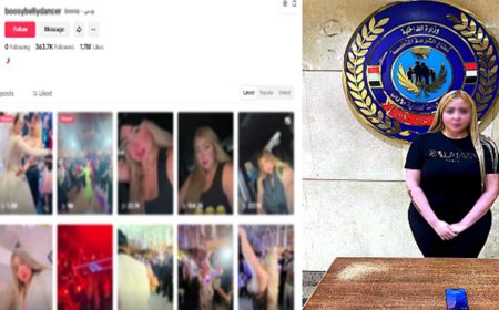 ضبط راقصة بتهمة نشر فيديوهات خادشة على مواقع التواصل